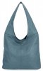 Uniwersalne Torebki Damskie Shopper Bag firmy Hernan HB0141 Błękitna